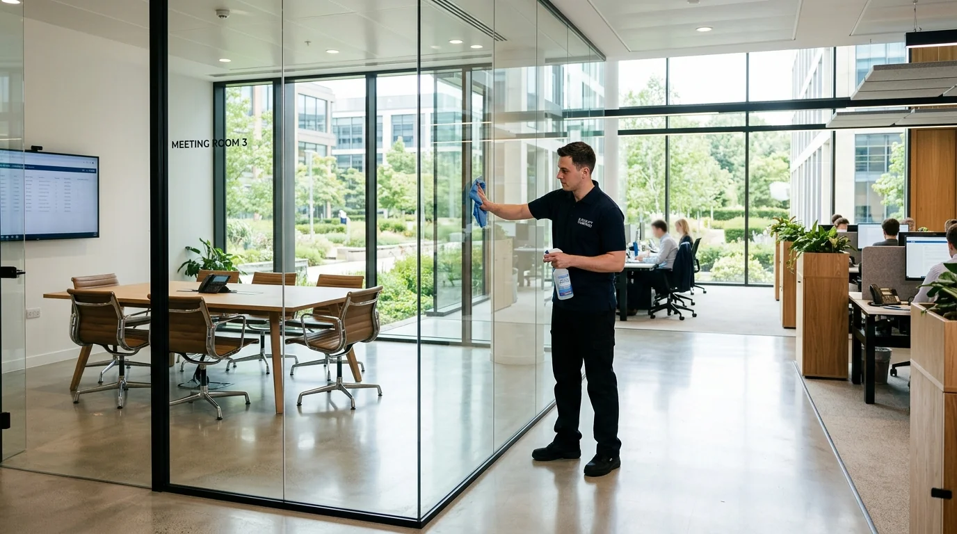 Bureaux modernes propres et prêts à accueillir les équipes